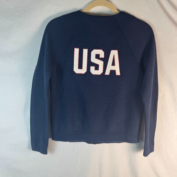 Nike TECH FLEECE TEAM USA OLYMPIC Crew YOUTH SIZE Large L Sweater Jacket 2016 - Picture 7 of 8